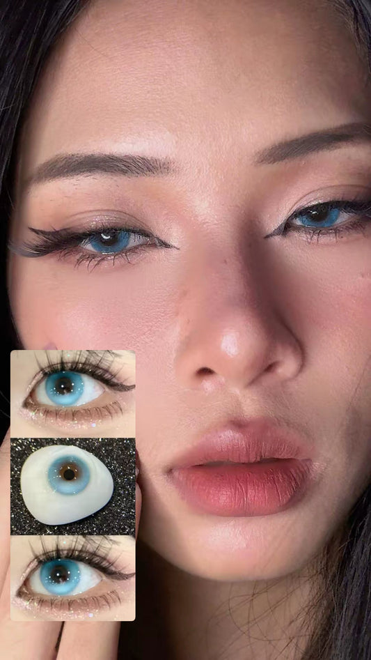 Nikii 2pcs Colored Contact Lenses for Eyes -  Luminous Body